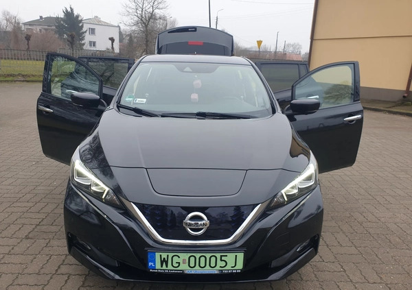 Nissan Leaf cena 71500 przebieg: 79456, rok produkcji 2018 z Łaskarzew małe 191
